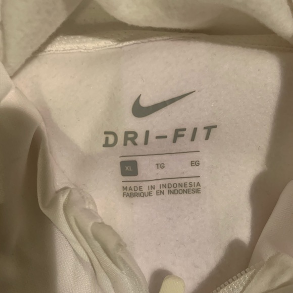 MENS NIKE SWEATER WHITE LIKE NEW CONDITION - Picture 6 of 9